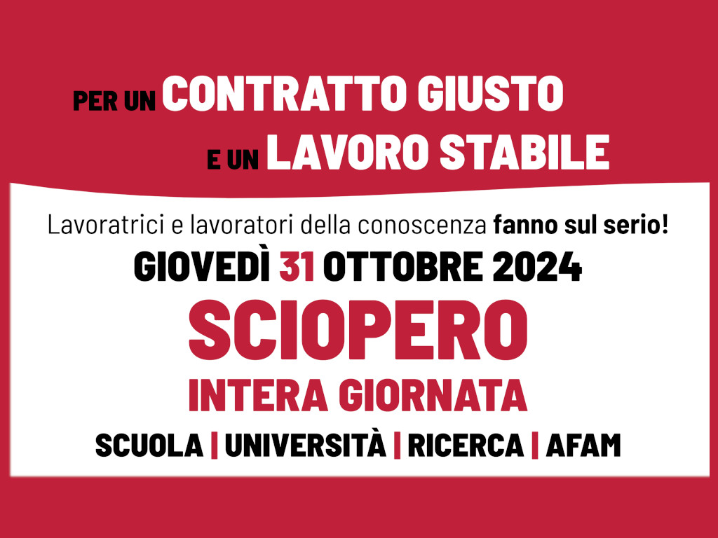 cgil sciopero31ott