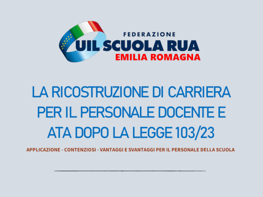 uil ricostruzione carriera